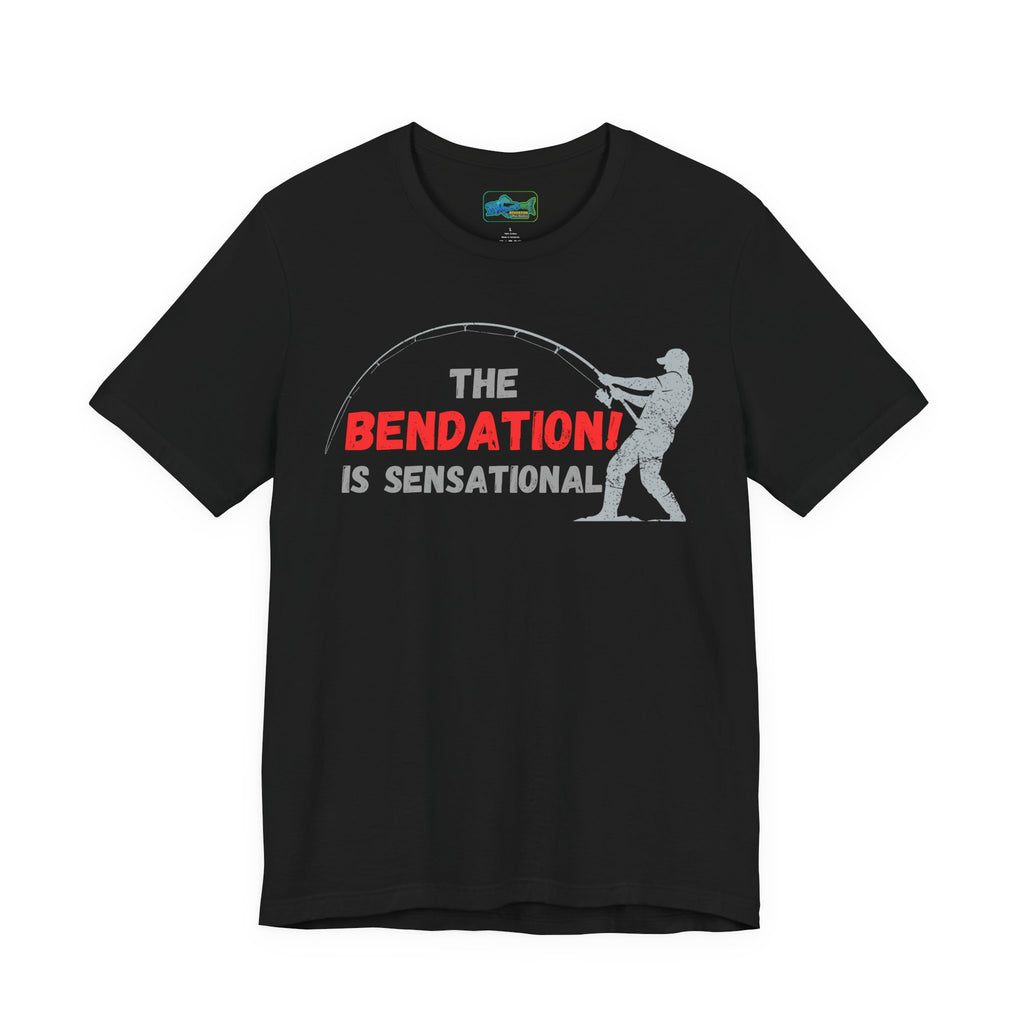 The Bendation Sensational T-Shirt — Funny Fishing Crew Tee