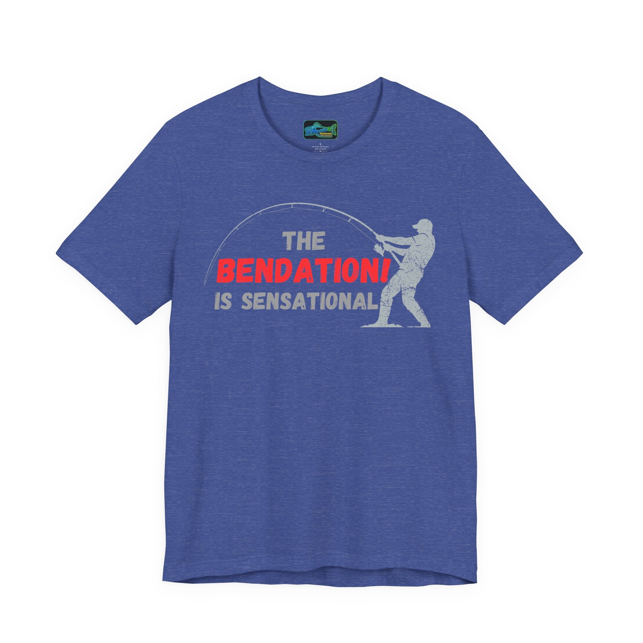 The Bendation Sensational T-Shirt — Funny Fishing Crew Tee
