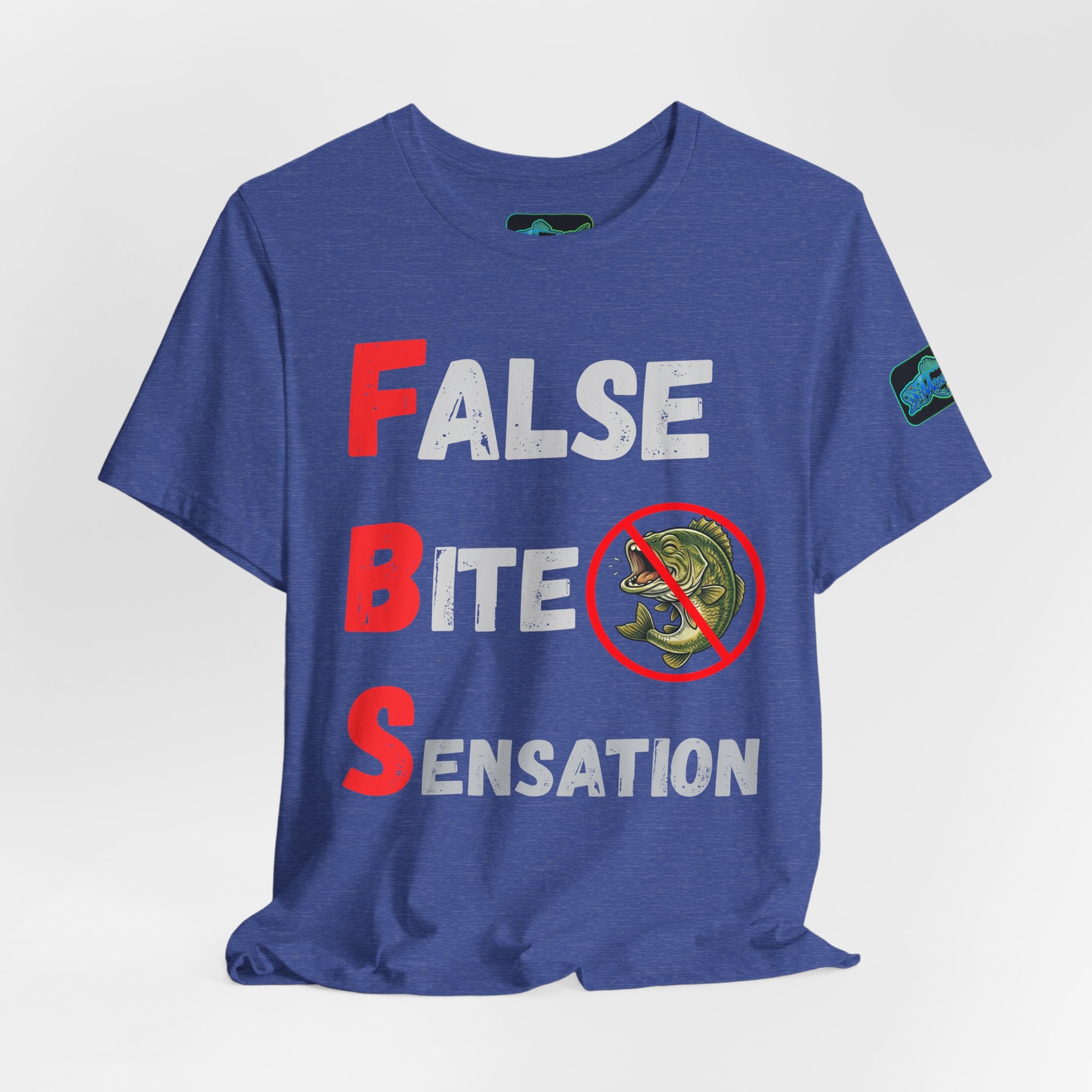 FBS "False Bite Sensation" Fishing Tee – No Bass Bite Graphic Shirt