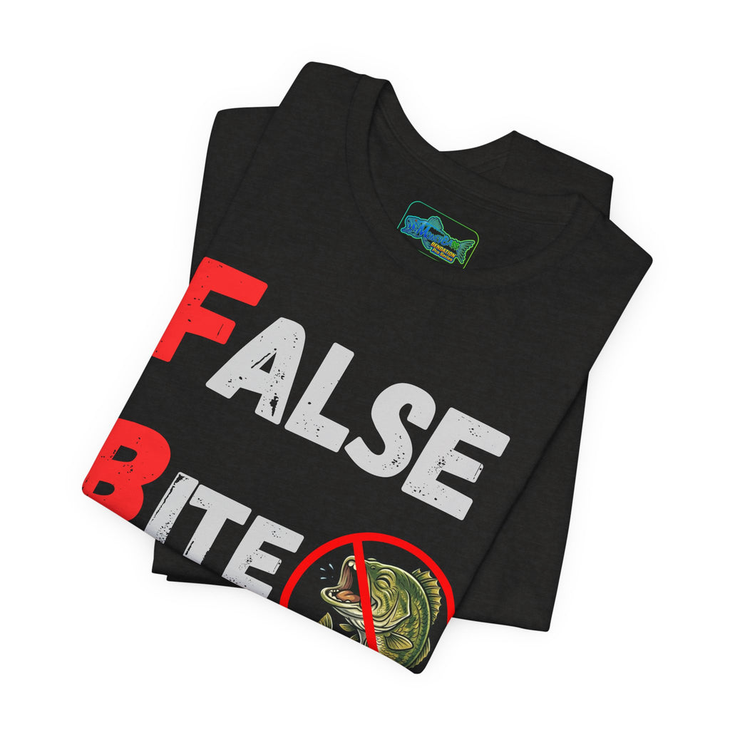 FBS "False Bite Sensation" Fishing Tee – No Bass Bite Graphic Shirt