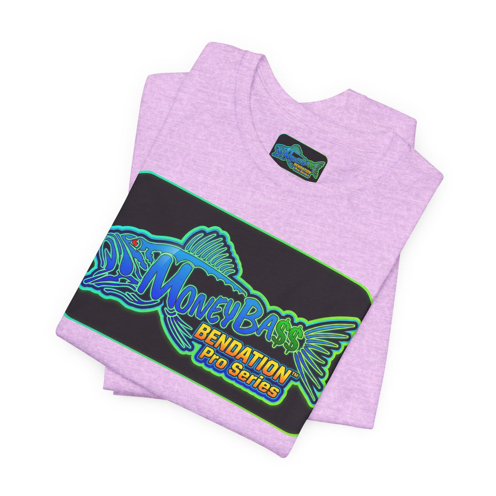 Bass Fishing Logo Tee — "Money Back Bendation Pro Series" Graphic T-Shirt
