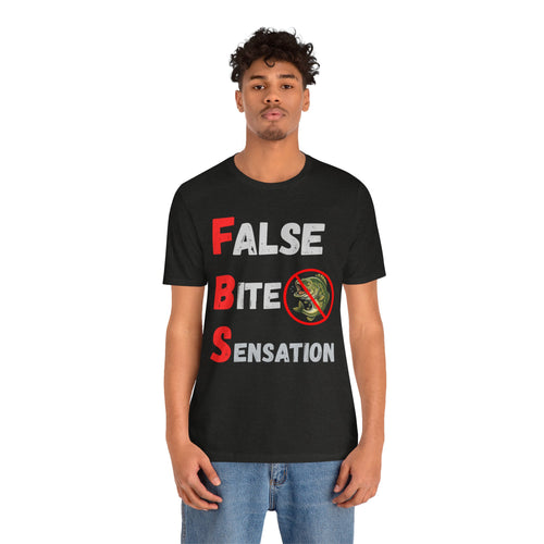 FBS "False Bite Sensation" Fishing Tee – No Bass Bite Graphic Shirt