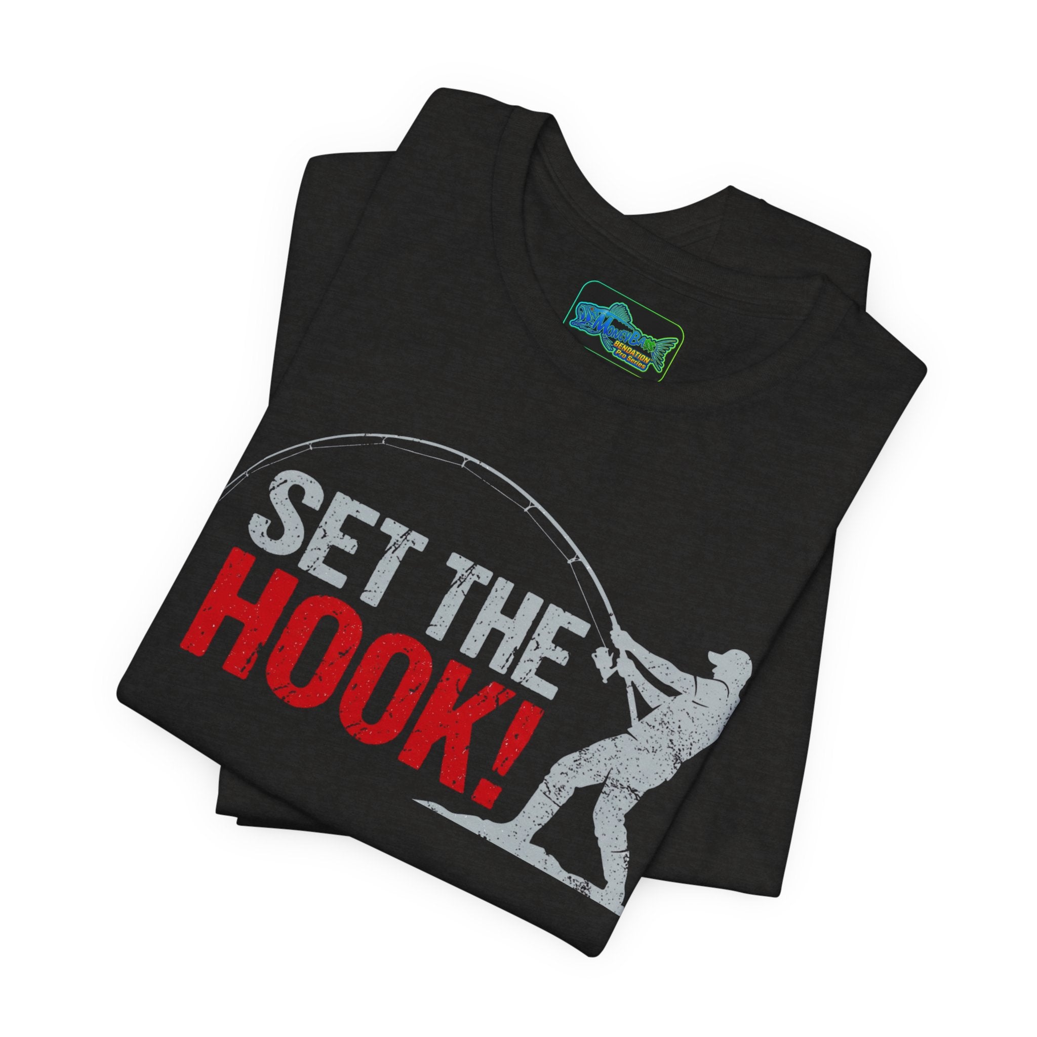 Fishing T‑Shirt — "Set the Hook" Angler Tee
