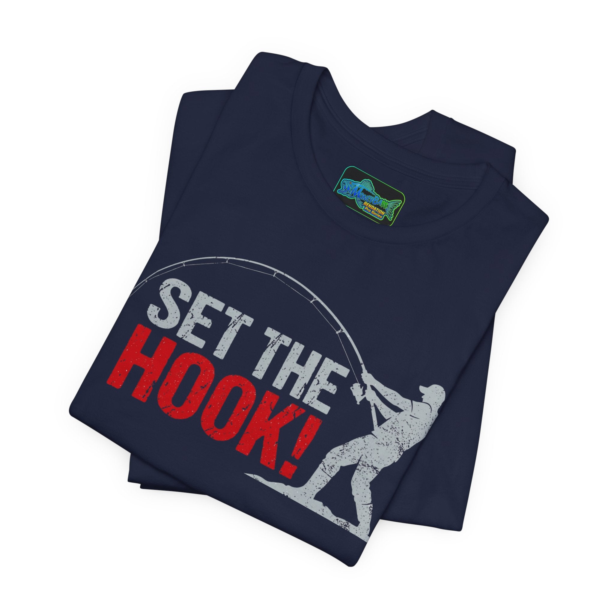 Fishing T‑Shirt — "Set the Hook" Angler Tee