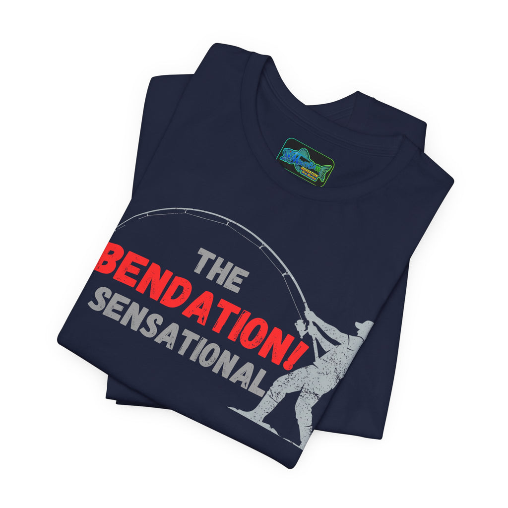 The Bendation Sensational T-Shirt — Funny Fishing Crew Tee