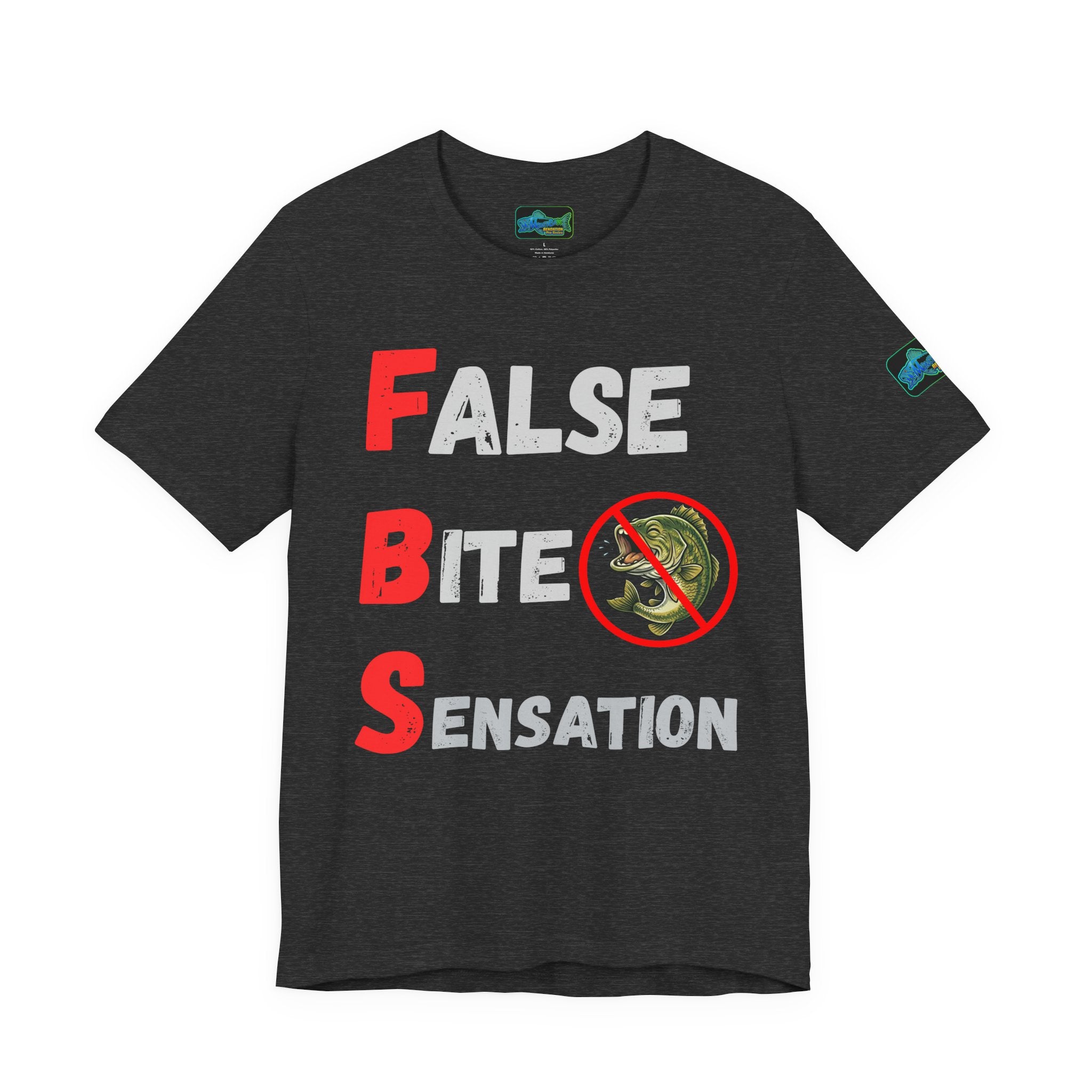 FBS "False Bite Sensation" Fishing Tee – No Bass Bite Graphic Shirt