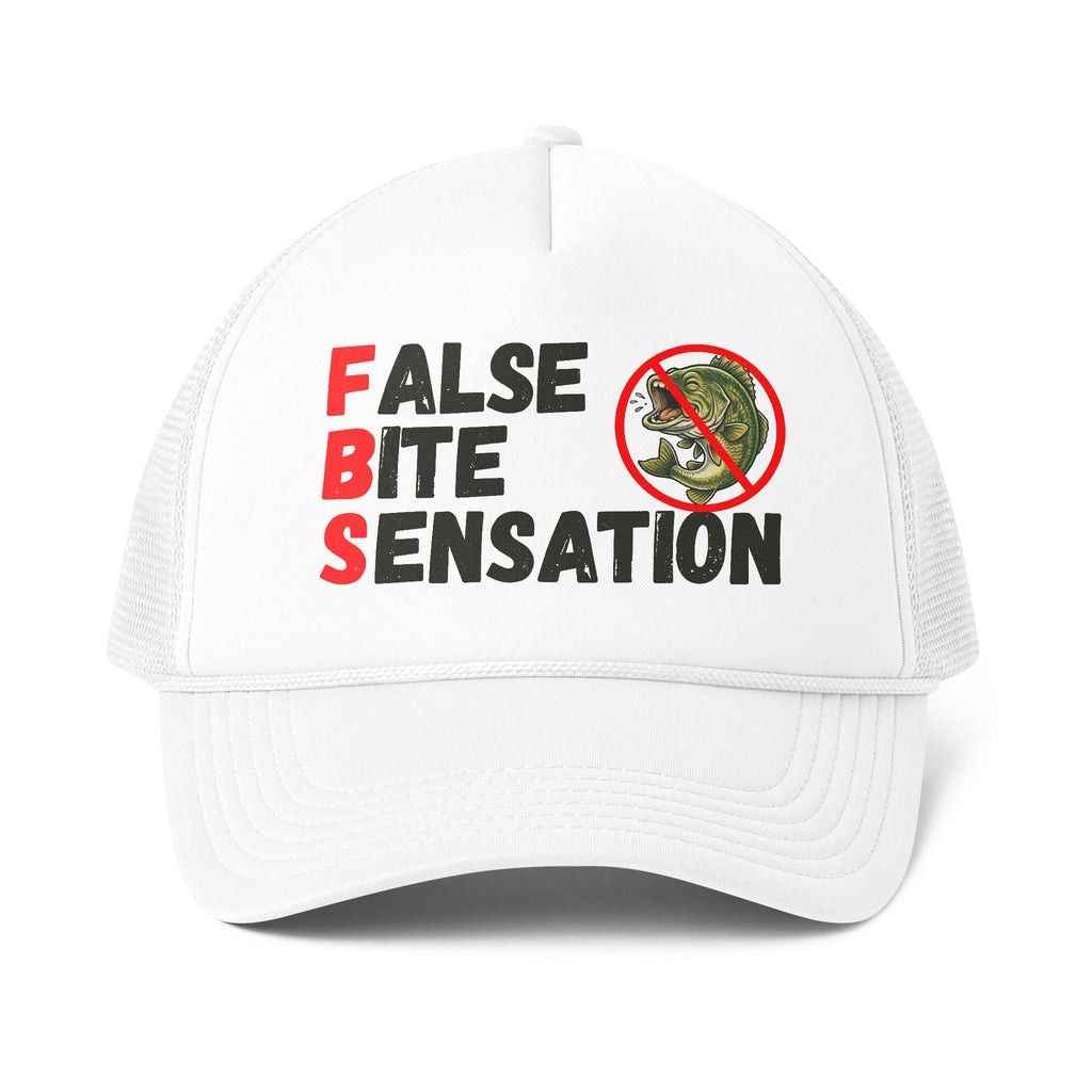 Trucker Cap — "FBS: False Bite Sensation" Fishing Hat