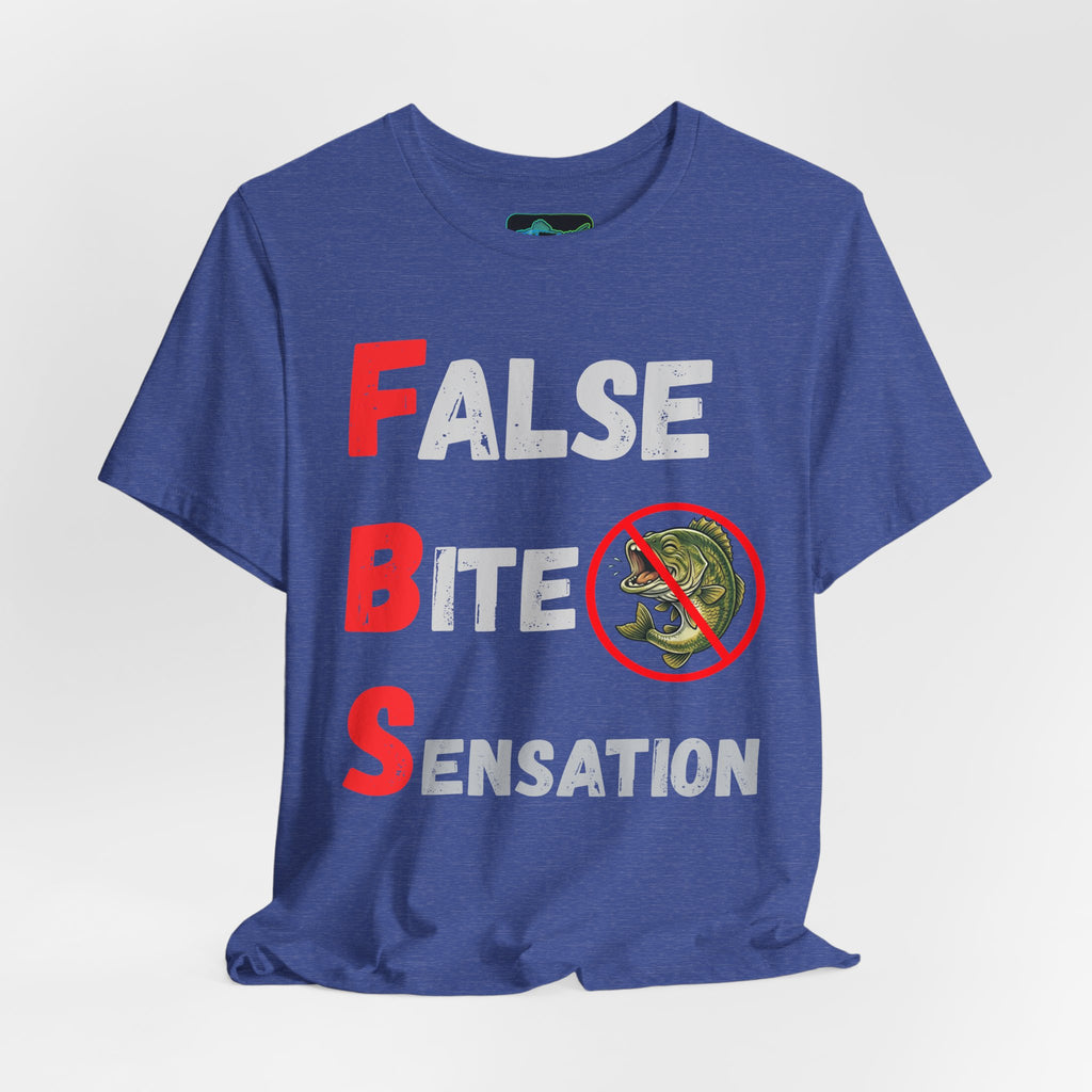 FBS "False Bite Sensation" Fishing Tee – No Bass Bite Graphic Shirt