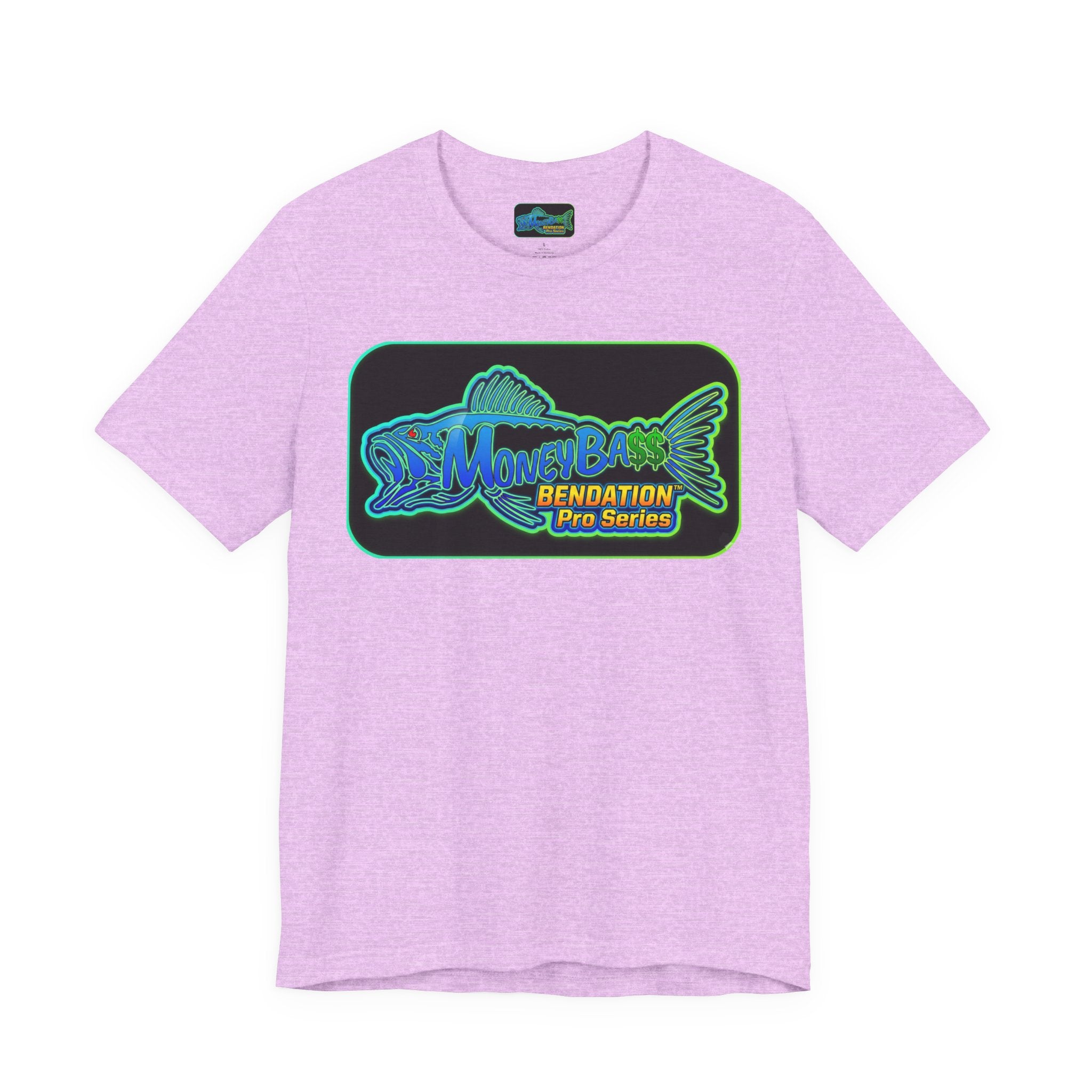 Bass Fishing Logo Tee — "Money Back Bendation Pro Series" Graphic T-Shirt