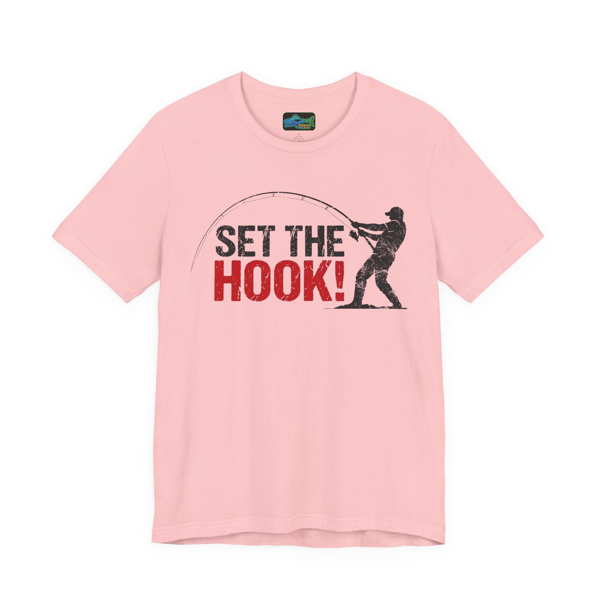 Fishing T-Shirt — "Set the Hook!" Angler Tee