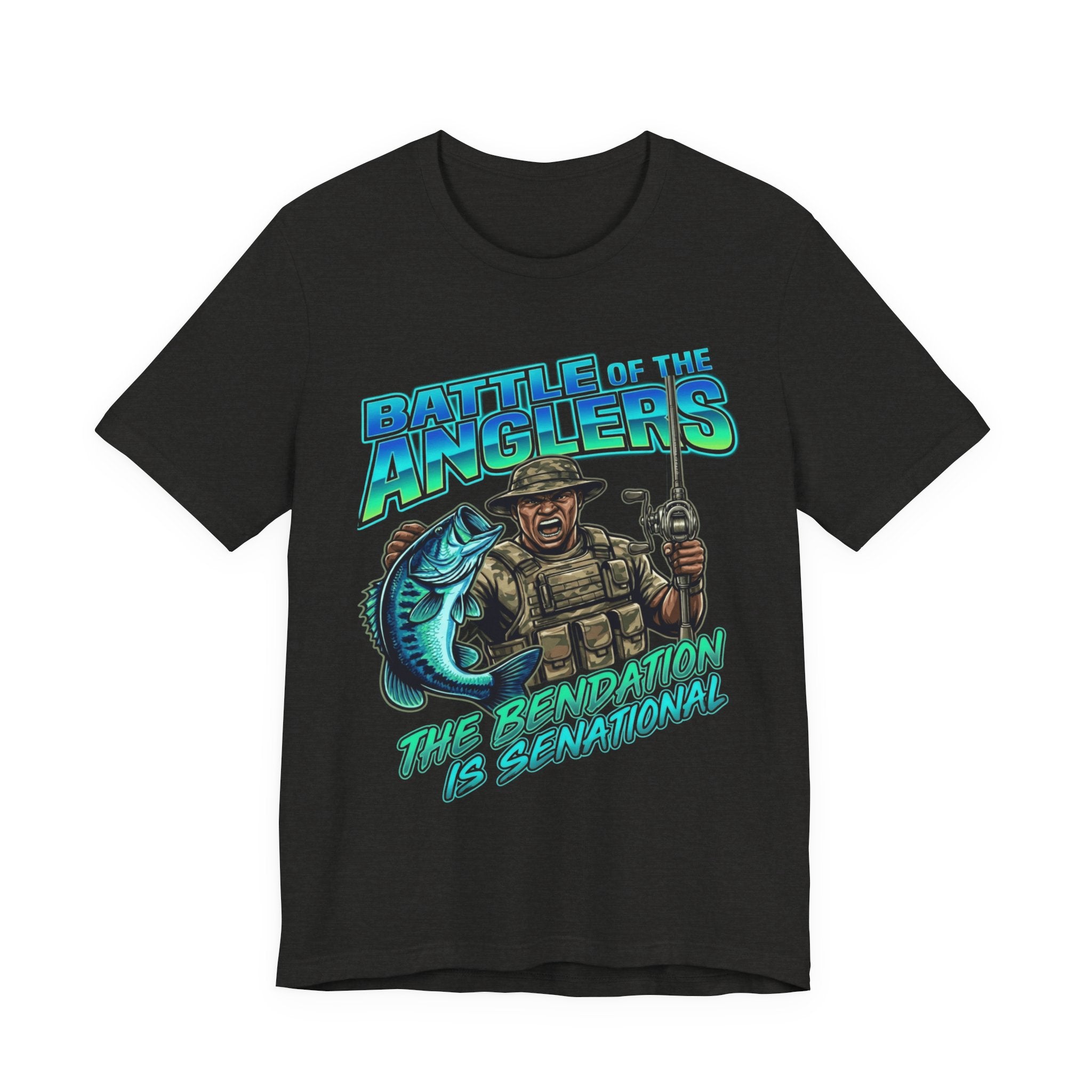 Battle of the Anglers Fishing T-Shirt — “The Beneration Is Sensational” Graphic Tee
