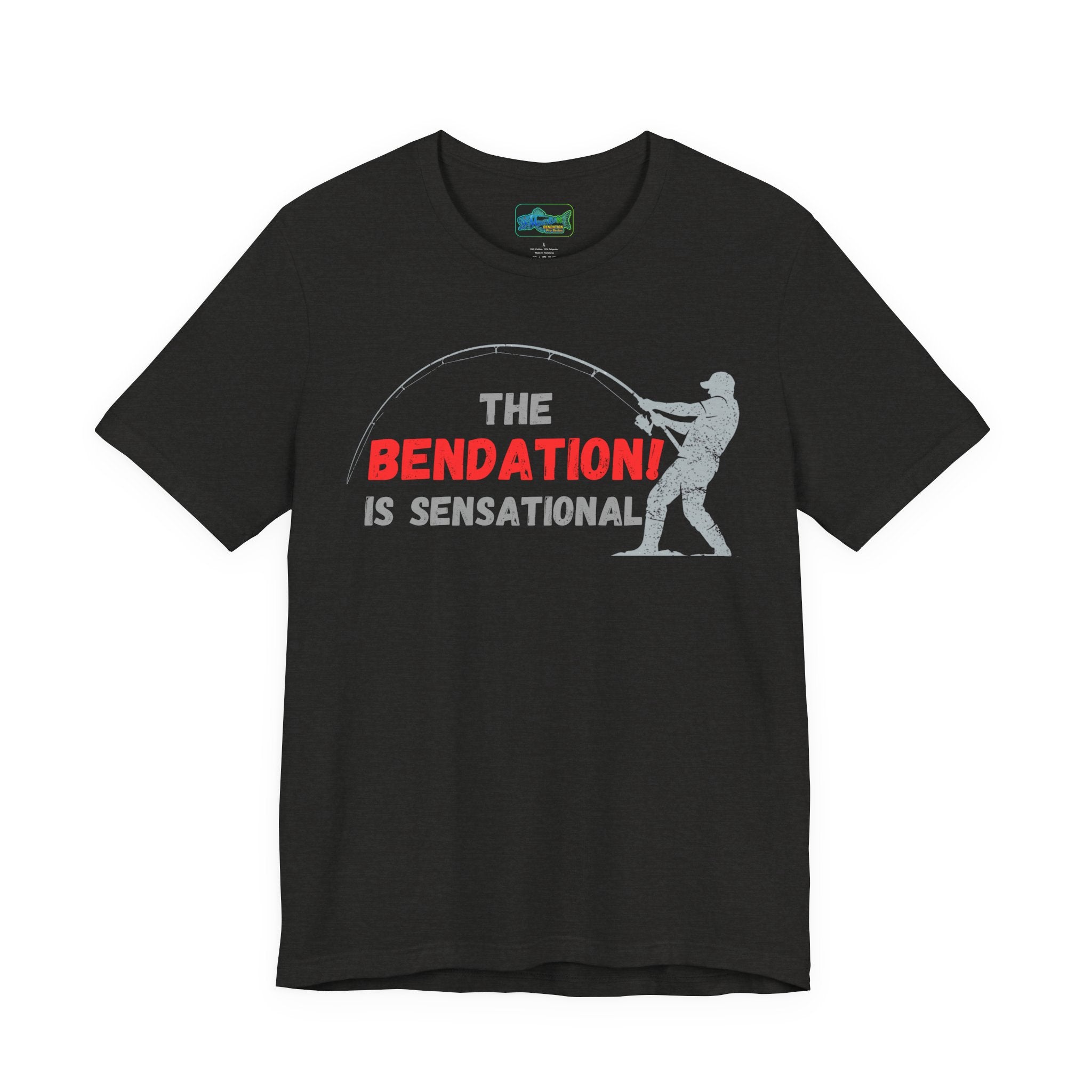 The Bendation Sensational T-Shirt — Funny Fishing Crew Tee