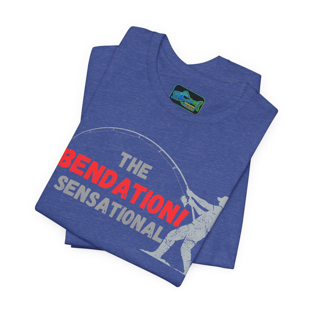 The Bendation Sensational T-Shirt — Funny Fishing Crew Tee