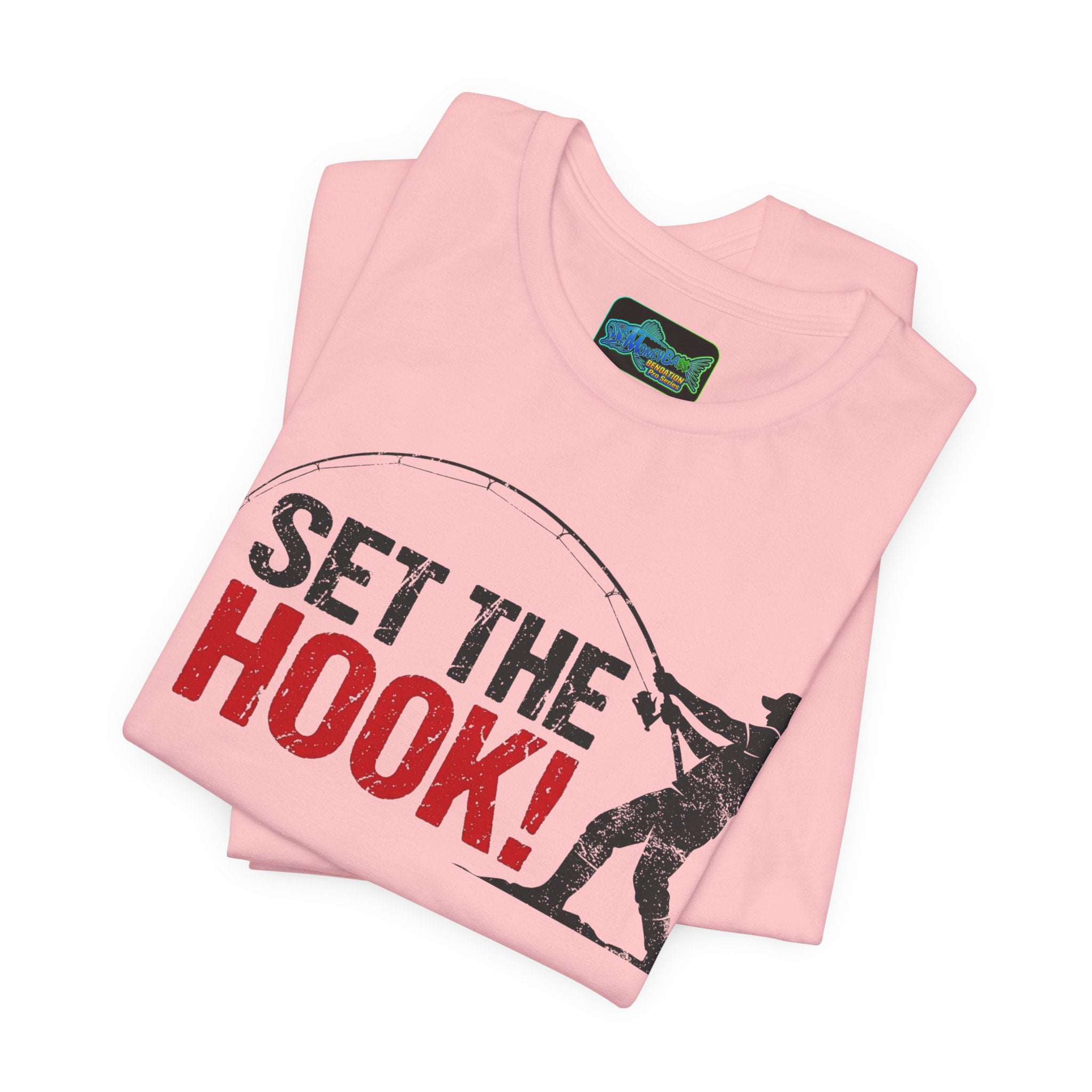 Fishing T-Shirt — "Set the Hook!" Angler Tee