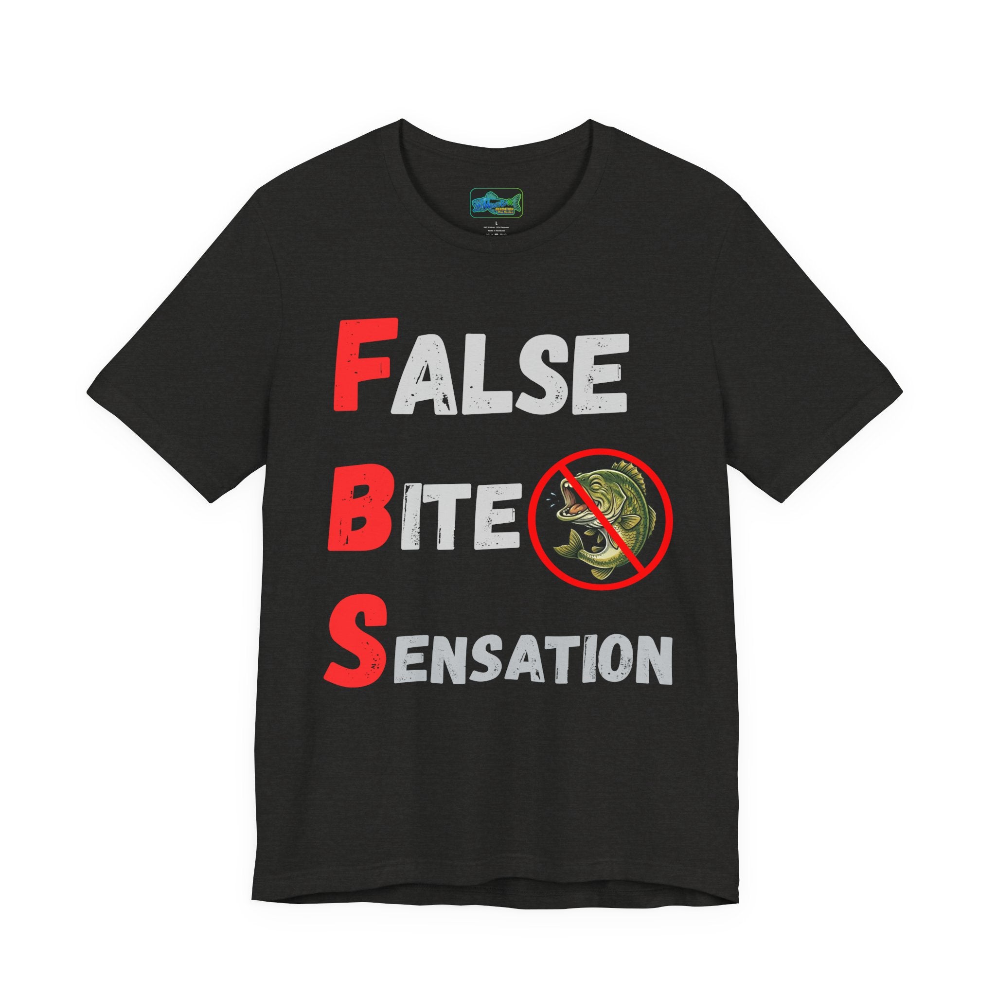 FBS "False Bite Sensation" Fishing Tee – No Bass Bite Graphic Shirt