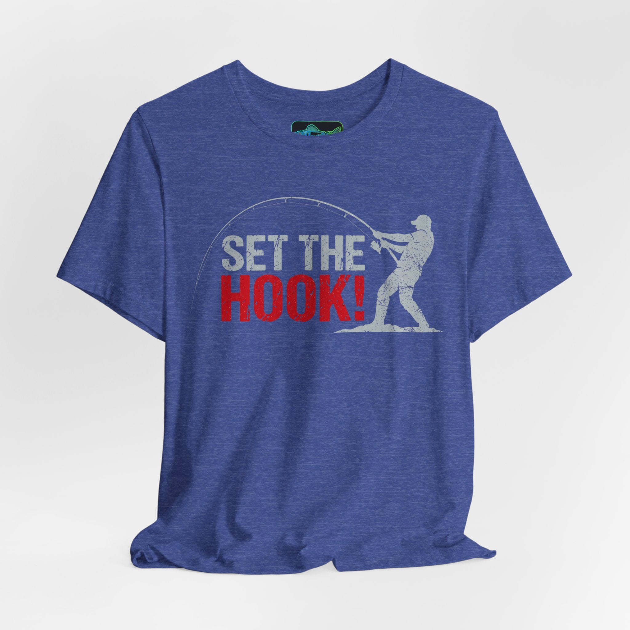 Fishing T‑Shirt — "Set the Hook" Angler Tee