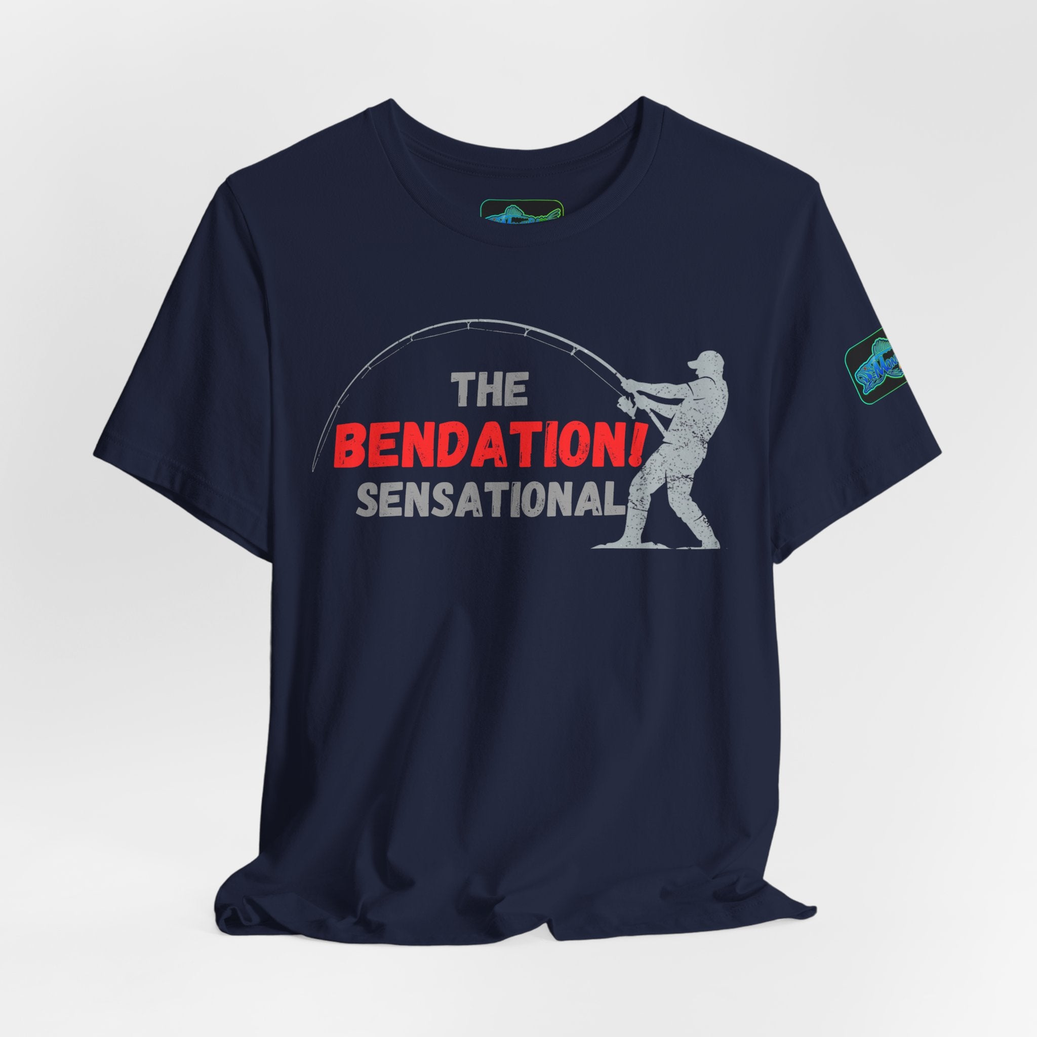 The Bendation Sensational T-Shirt — Funny Fishing Crew Tee