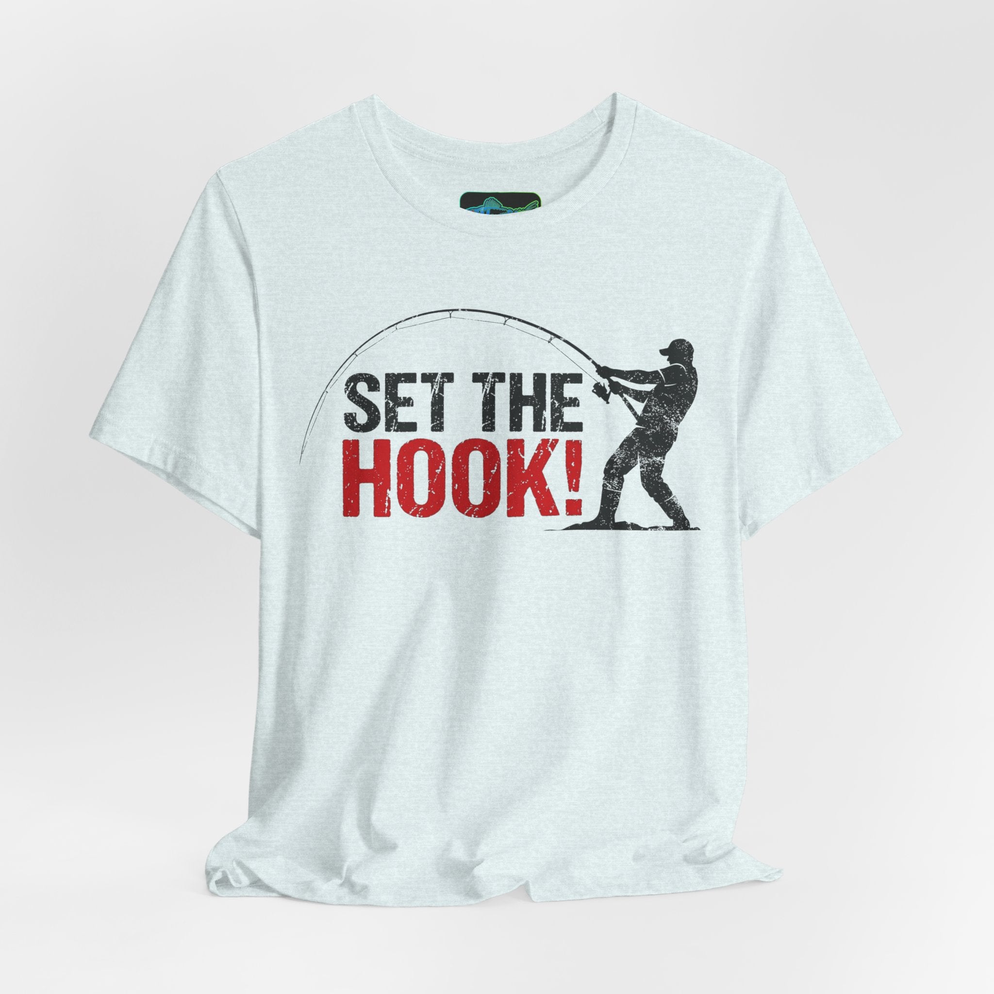 Fishing T-Shirt — "Set the Hook!" Angler Tee