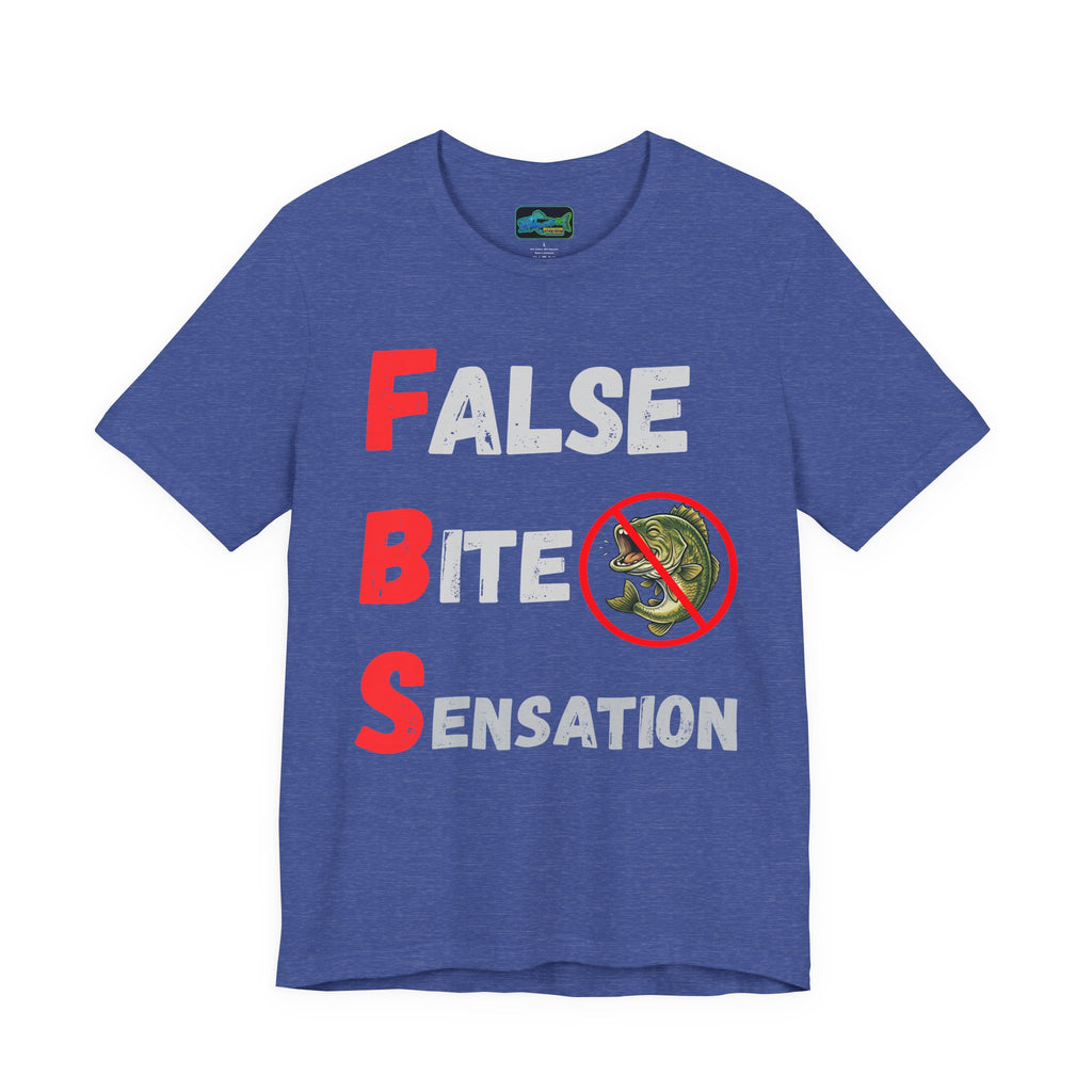 FBS "False Bite Sensation" Fishing Tee – No Bass Bite Graphic Shirt