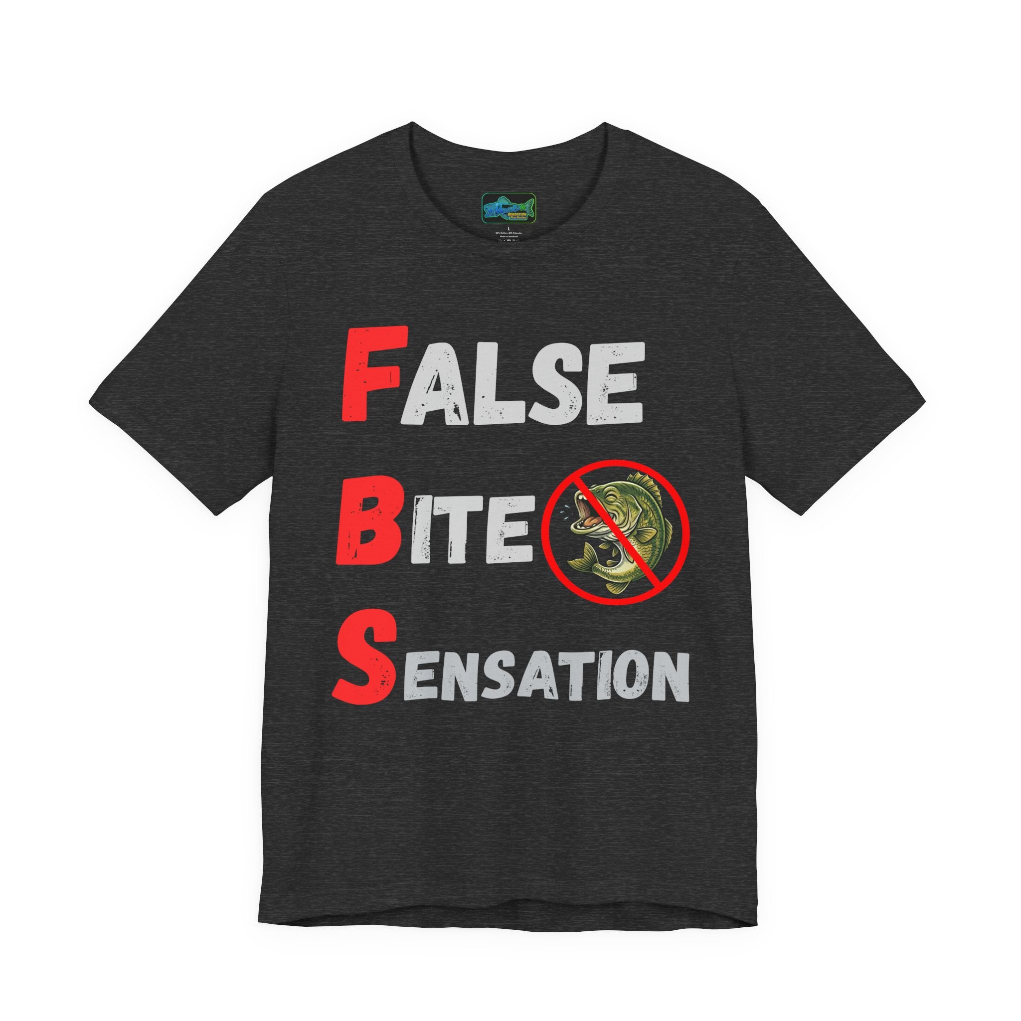 FBS "False Bite Sensation" Fishing Tee – No Bass Bite Graphic Shirt