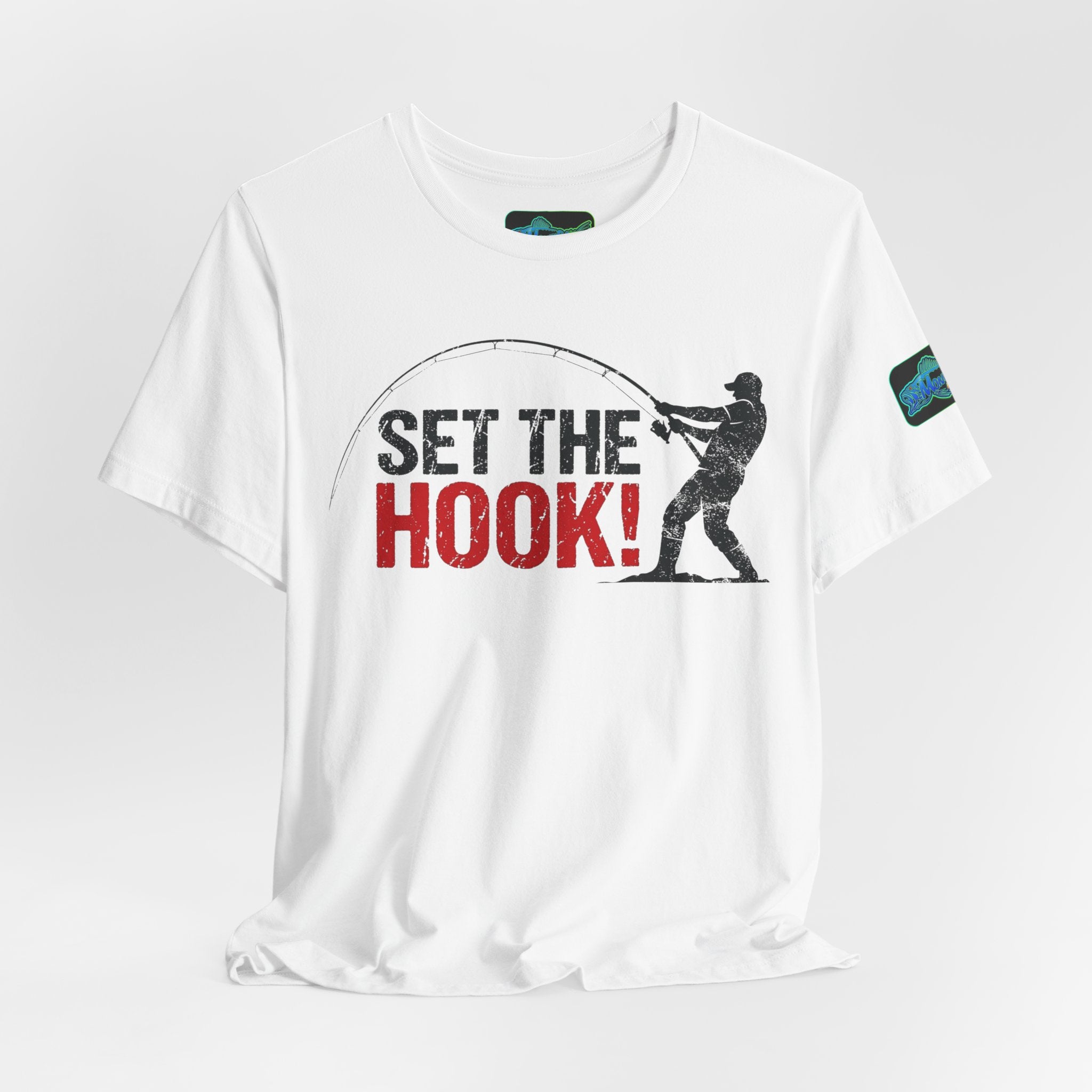 Fishing T-Shirt — "Set the Hook!" Angler Tee