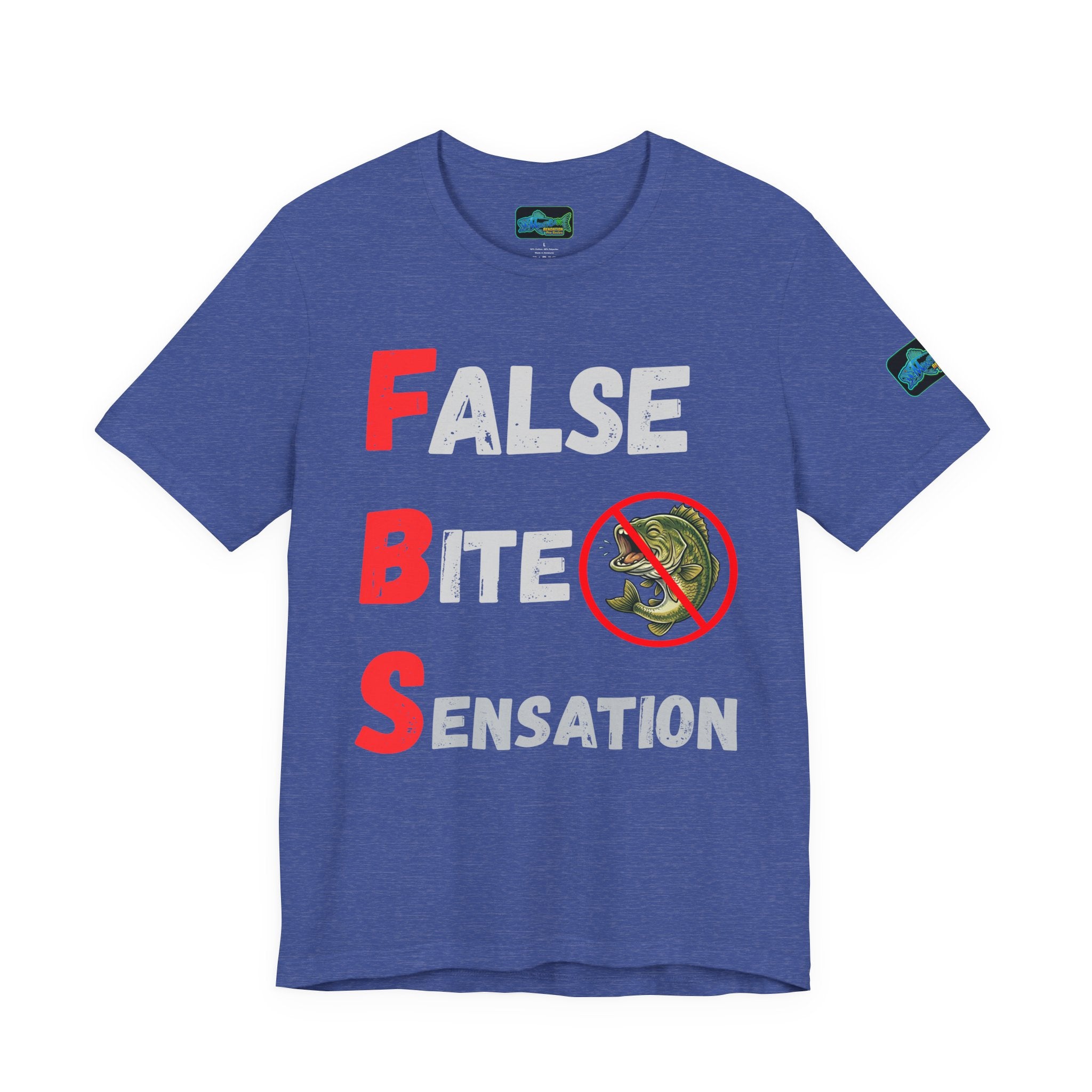 FBS "False Bite Sensation" Fishing Tee – No Bass Bite Graphic Shirt