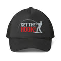 Fishing Trucker Cap — "Set the Hook!" Mesh-Back Hat for Anglers