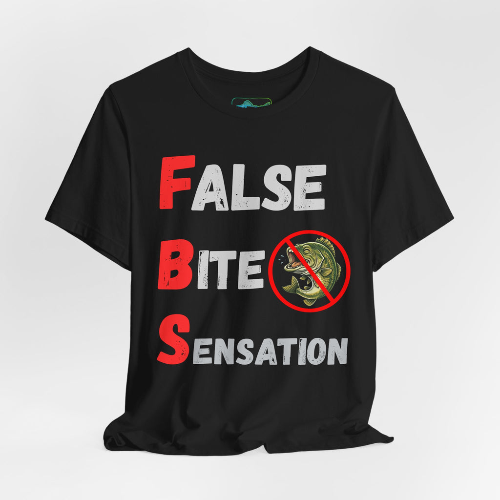 FBS "False Bite Sensation" Fishing Tee – No Bass Bite Graphic Shirt