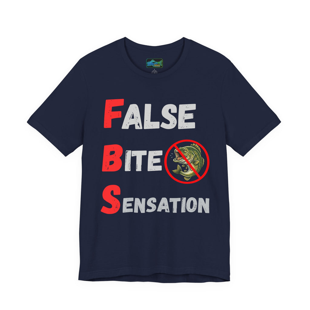 FBS "False Bite Sensation" Fishing Tee – No Bass Bite Graphic Shirt