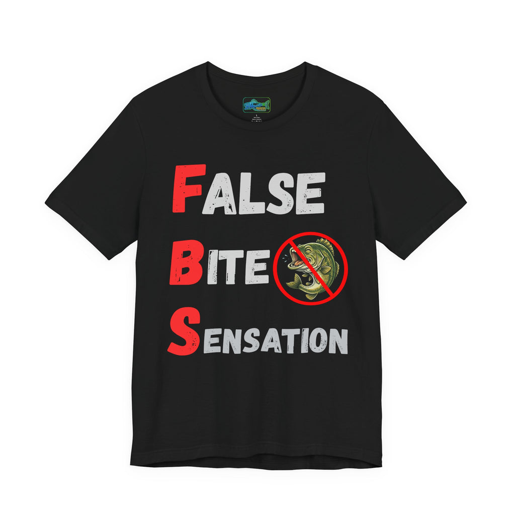 FBS "False Bite Sensation" Fishing Tee – No Bass Bite Graphic Shirt