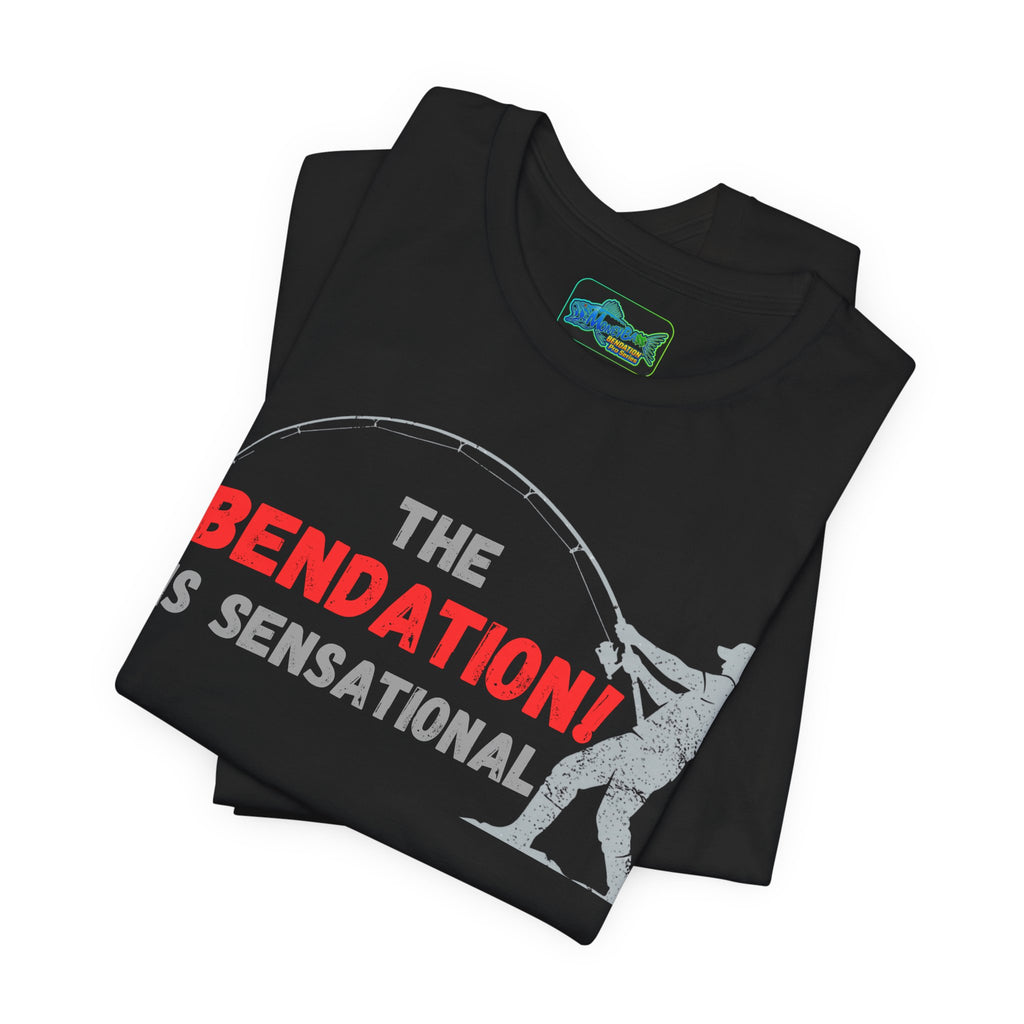 The Bendation Sensational T-Shirt — Funny Fishing Crew Tee