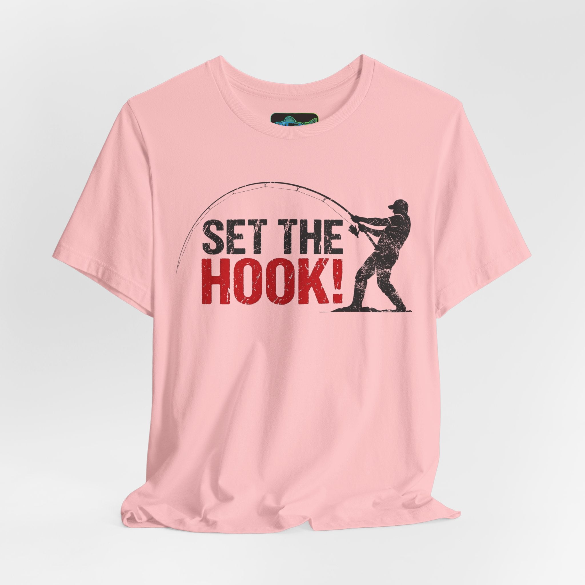 Fishing T-Shirt — "Set the Hook!" Angler Tee