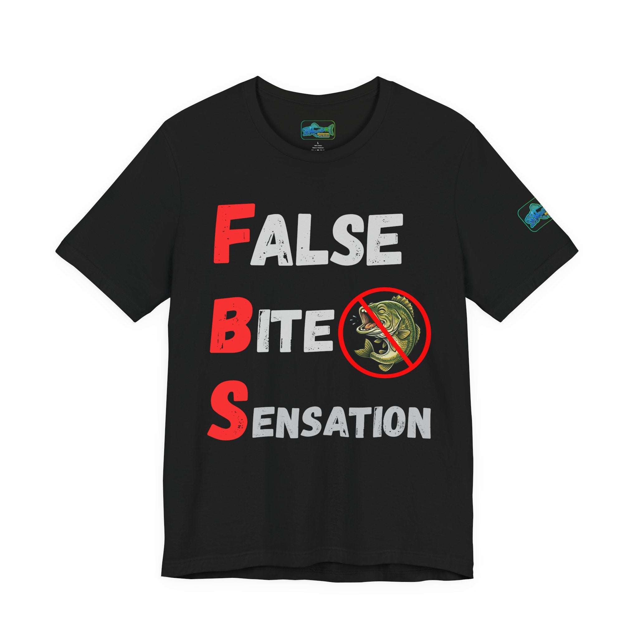FBS "False Bite Sensation" Fishing Tee – No Bass Bite Graphic Shirt