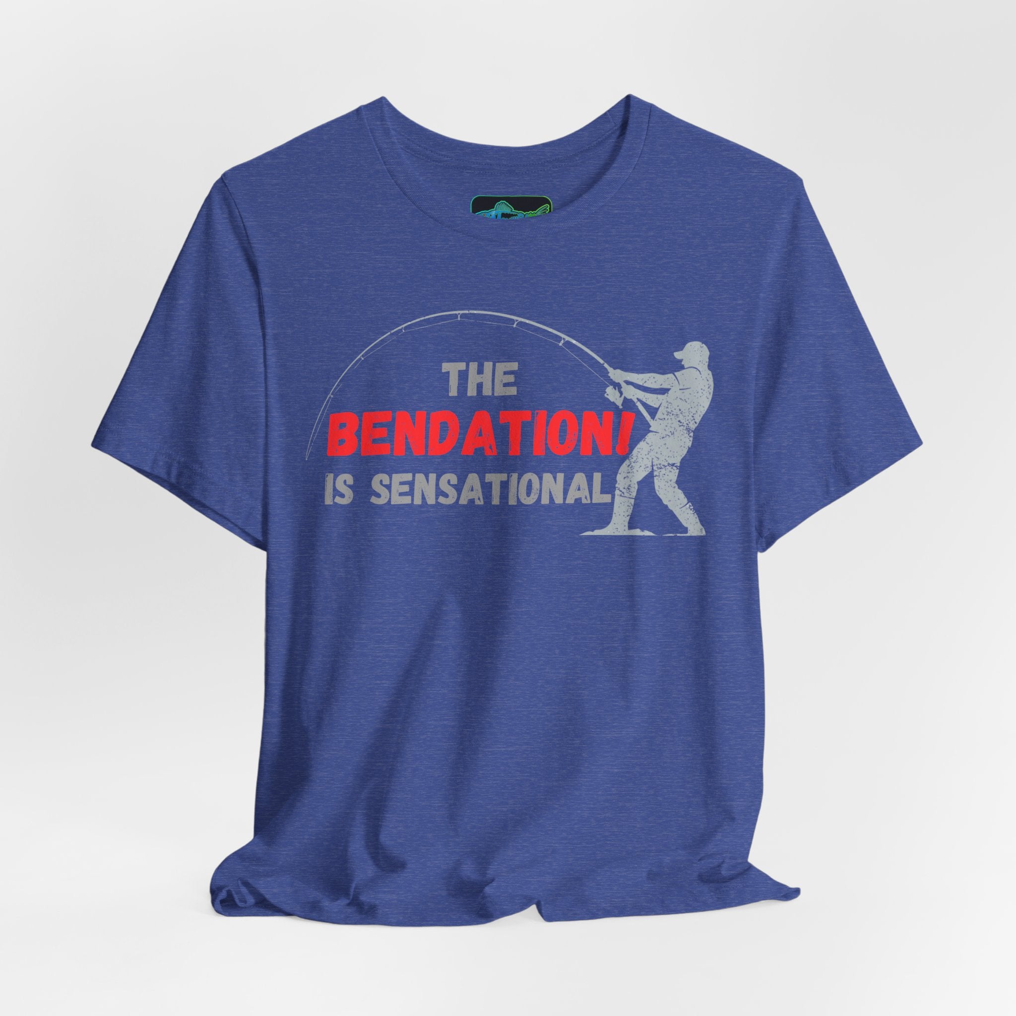 The Bendation Sensational T-Shirt — Funny Fishing Crew Tee