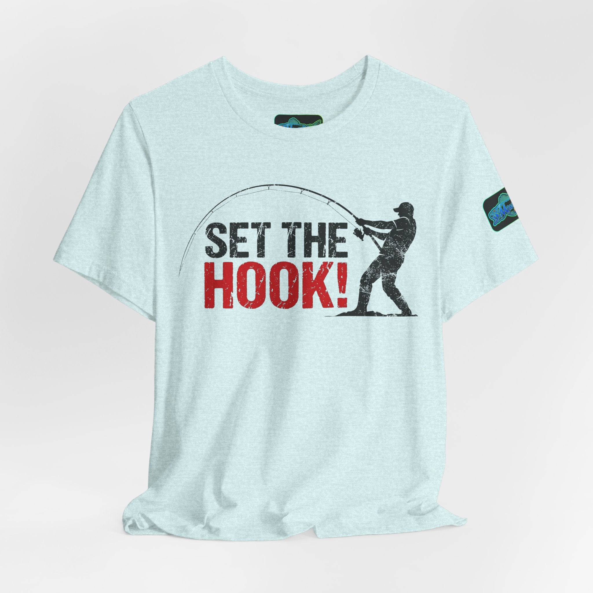 Fishing T-Shirt — "Set the Hook!" Angler Tee