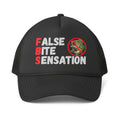 Trucker Cap — "False Bite Sensation" Fishing Hat (No Bass)