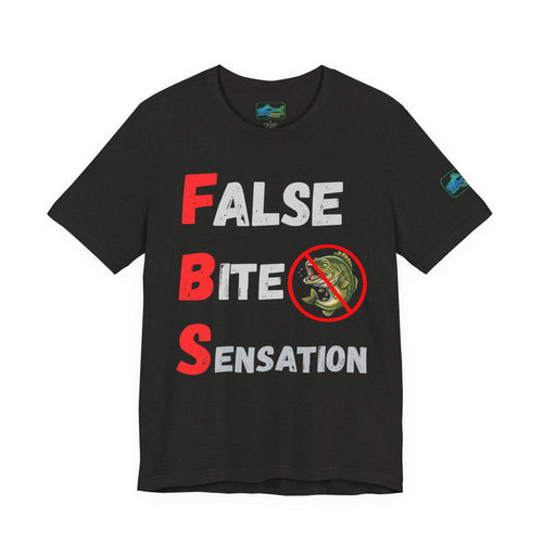 FBS "False Bite Sensation" Fishing Tee – No Bass Bite Graphic Shirt