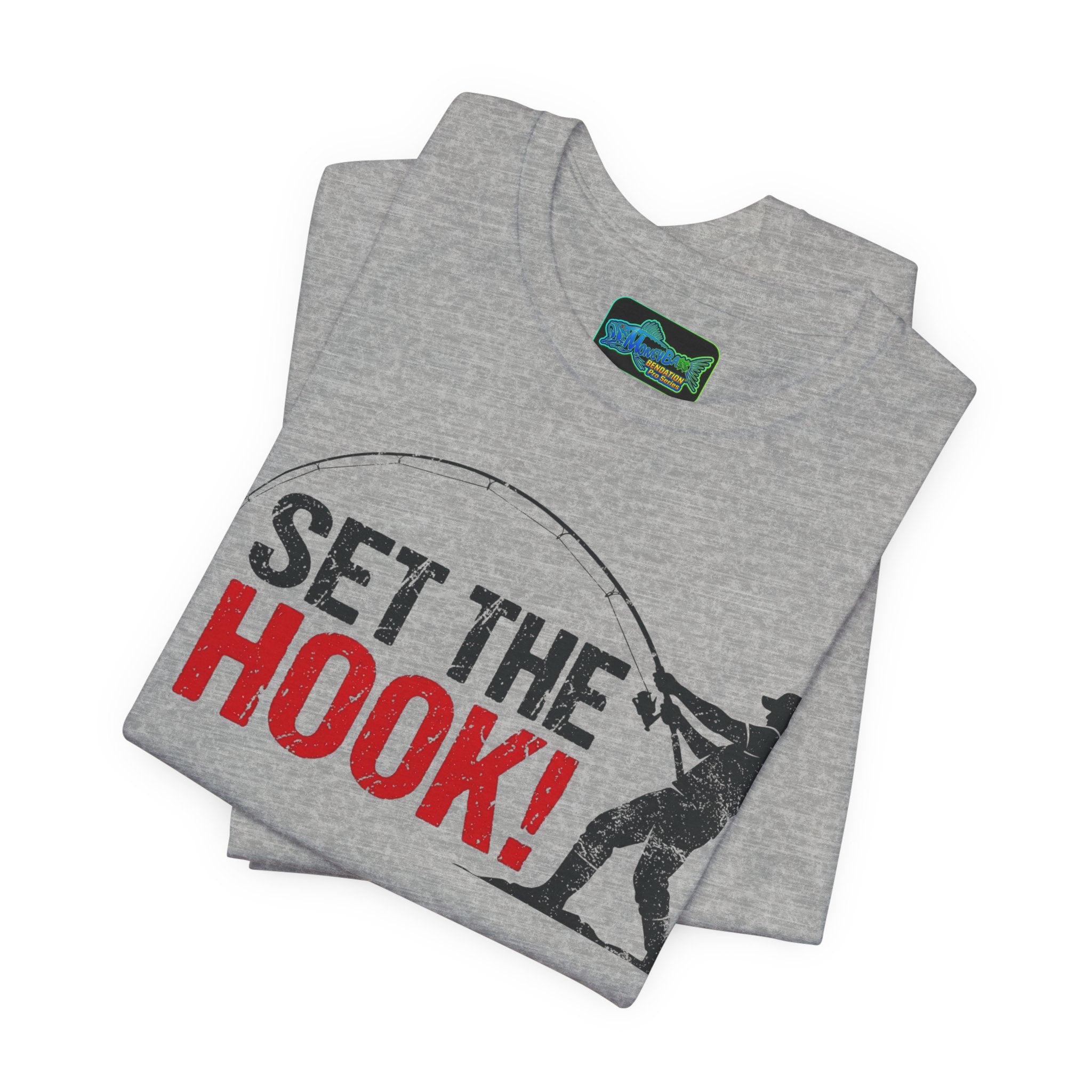 Fishing T-Shirt — "Set the Hook!" Angler Tee