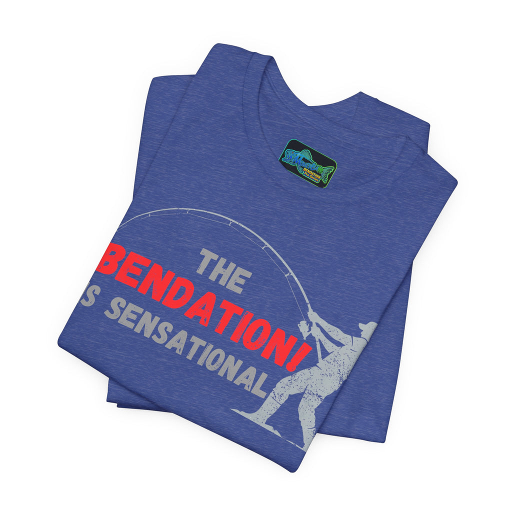 The Bendation Sensational T-Shirt — Funny Fishing Crew Tee