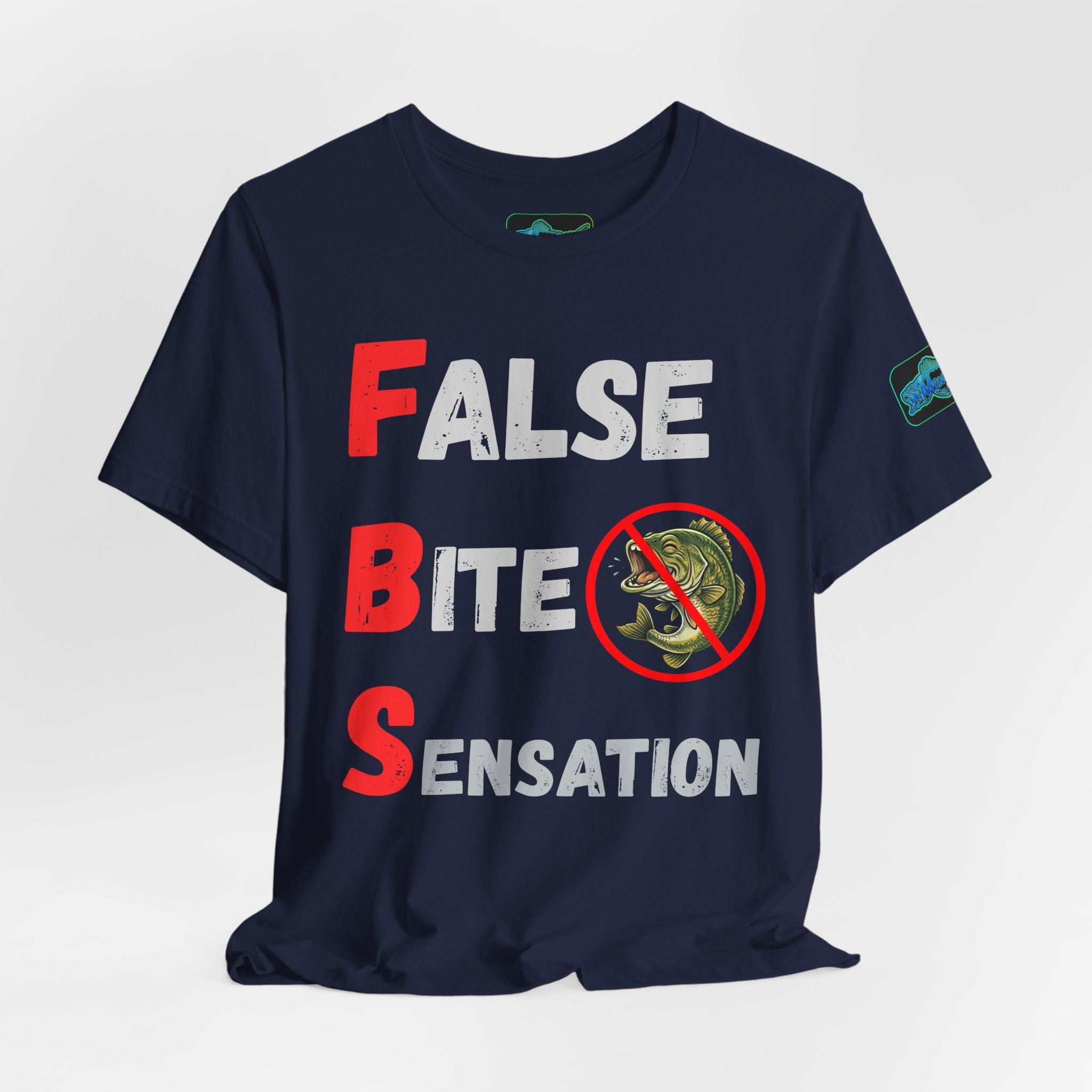FBS "False Bite Sensation" Fishing Tee – No Bass Bite Graphic Shirt