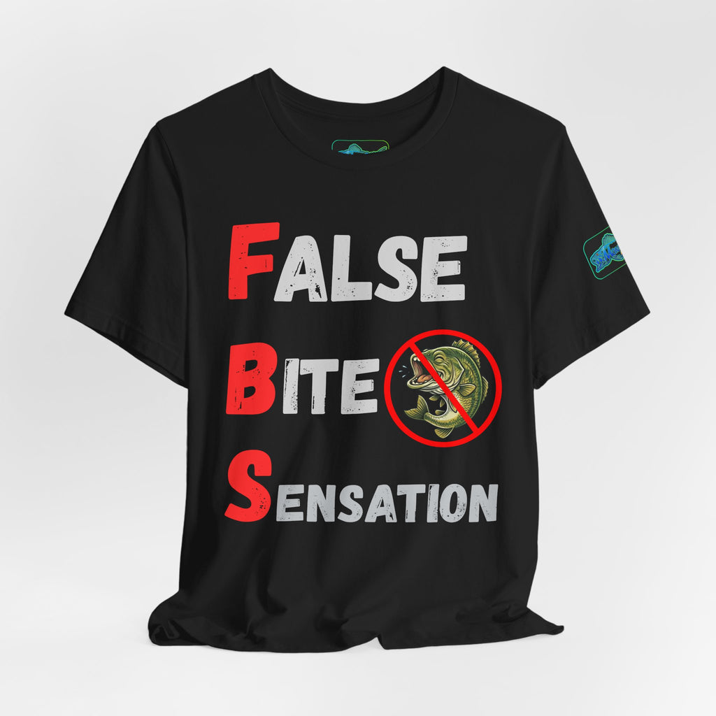 FBS "False Bite Sensation" Fishing Tee – No Bass Bite Graphic Shirt