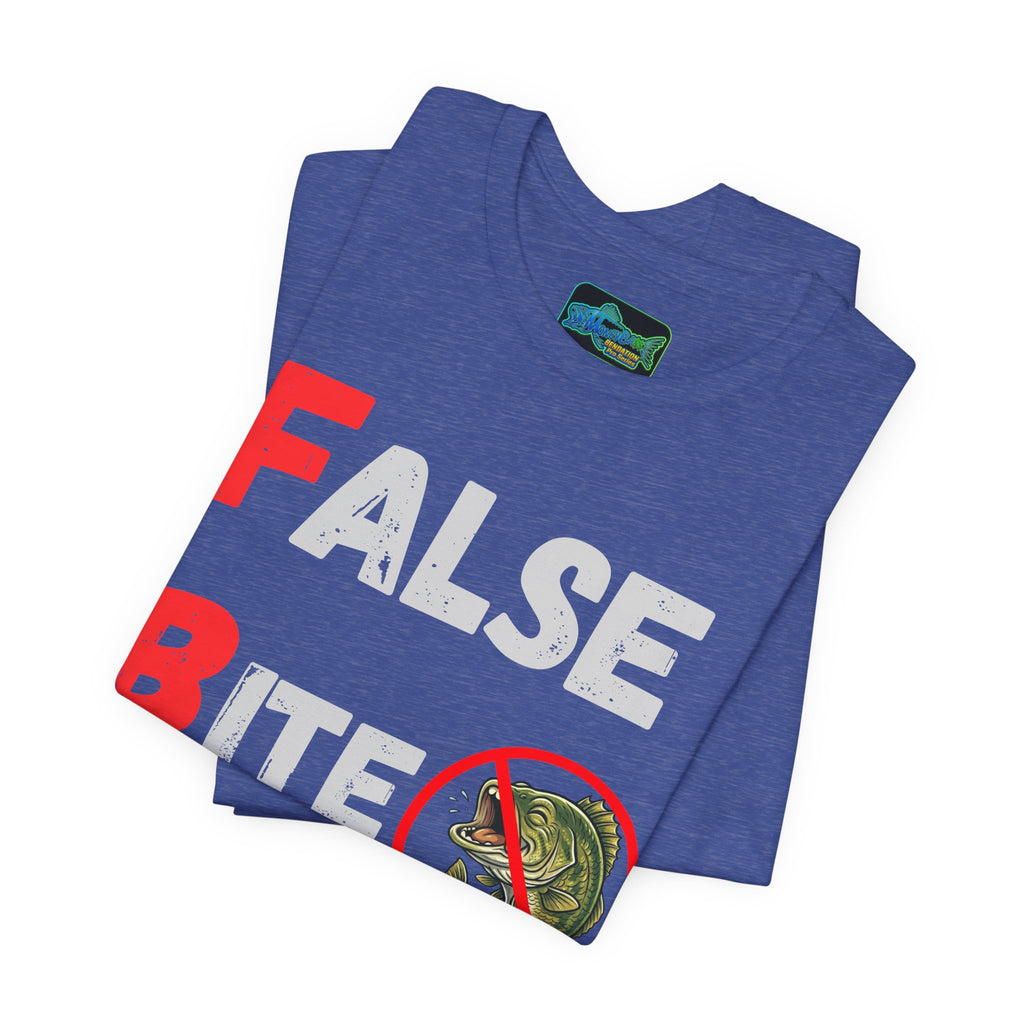 FBS "False Bite Sensation" Fishing Tee – No Bass Bite Graphic Shirt