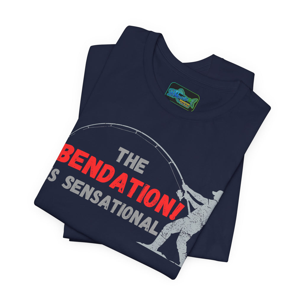 The Bendation Sensational T-Shirt — Funny Fishing Crew Tee